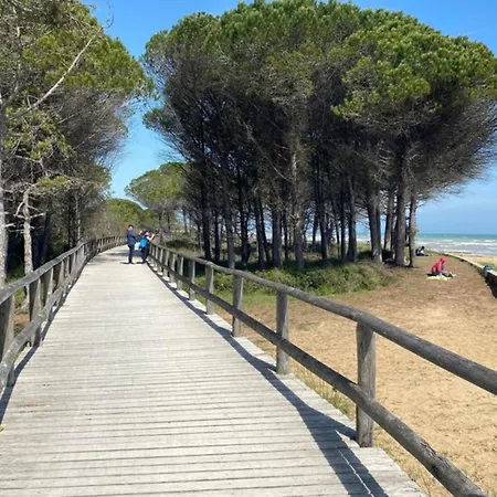 Bright Sea Front With Balcony Bibione